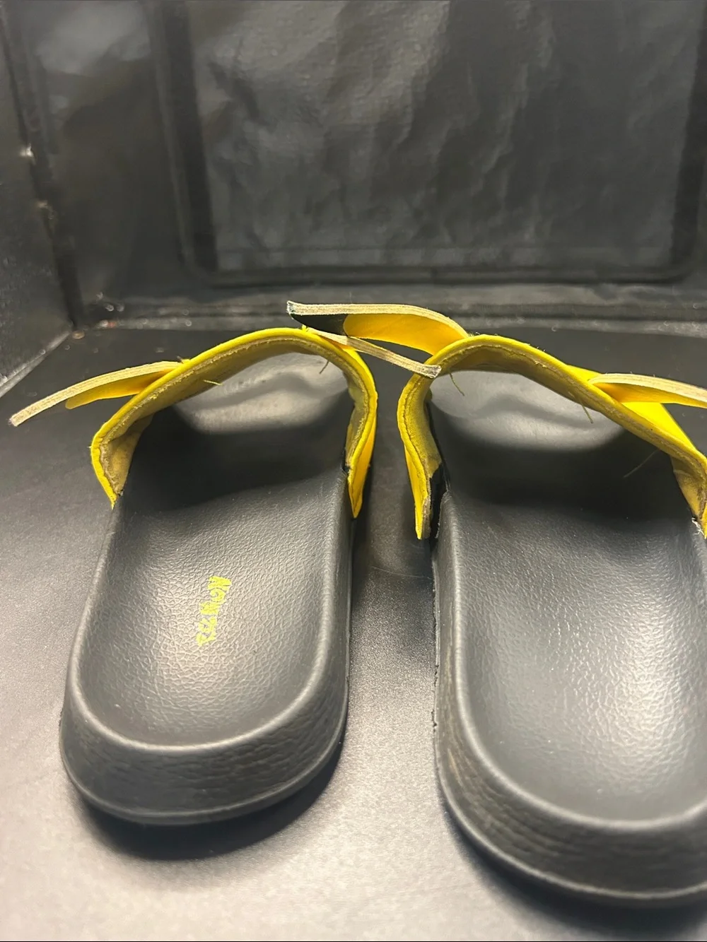 Pokemon Yellow Pikachu Slide Sandals with Ear Accents